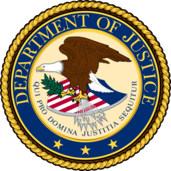 U.S. Department of Justice logo